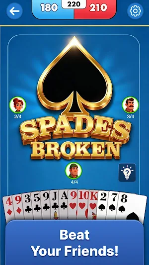 Spades Classic: Card Challenge Screenshot 1