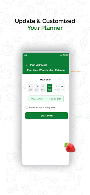 Food Tracker Screenshot 0