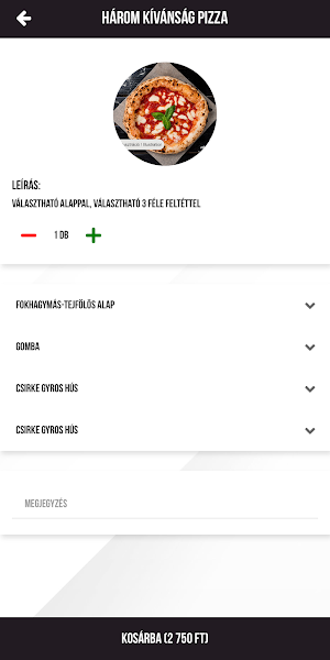 BA-KÓ Pizzéria Screenshot 2