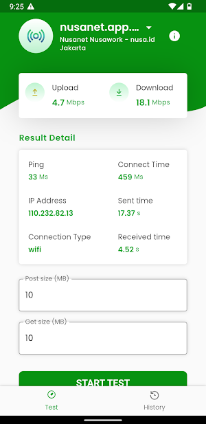 Nusa Api Tester Screenshot 1