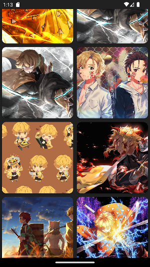 Demon Slayer Zenitsu Wallpaper screenshot 8