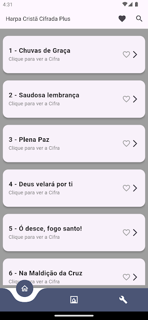 Harpa Cristã Cifrada Plus Screenshot 0