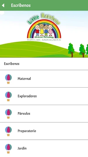 Jardín Infantil Little Rainbow Screenshot 1