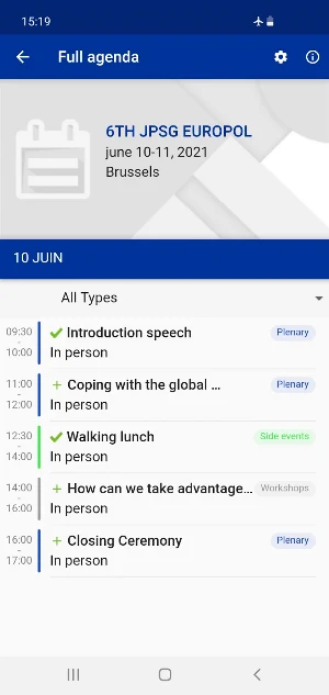 EP Events Screenshot 2