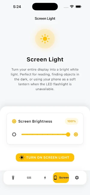 TorchFlow: Flashlight & Torch Screenshot 3