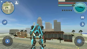 Amazing Robot Car Transforme Futuristic Supercar Screenshot 2