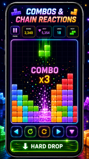 BlockDrop: Block Puzzle Game Screenshot 2