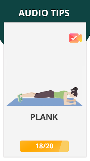 Plank Workout at Home - 30 Days Plank Challenge Screenshot 3