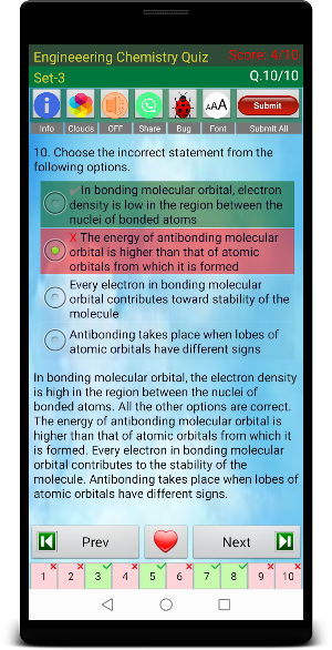 Engineering Chemistry Quiz Screenshot 3