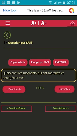 L'art de Draguer par SMS Screenshot 2