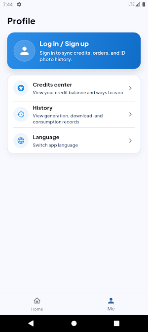 AI IDPhoto Screenshot 2