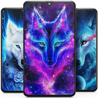 Galaxy Wolf Wallpaper