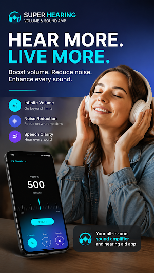 Hearing Boost: Sound Amplifier Screenshot 1