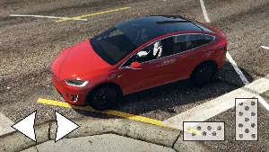 Electric Tesla X Speed Race Screenshot 2