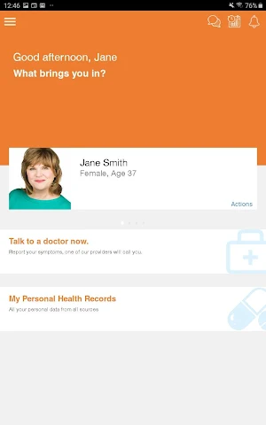 MedAtWork Screenshot 1