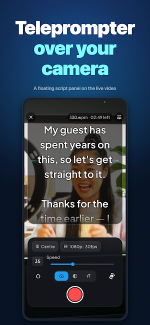 Rostrum: Video Teleprompter Screenshot 0