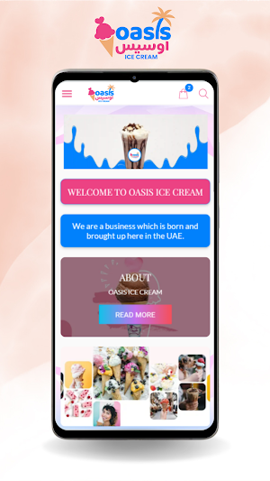 Oasis Ice Cream Screenshot 1