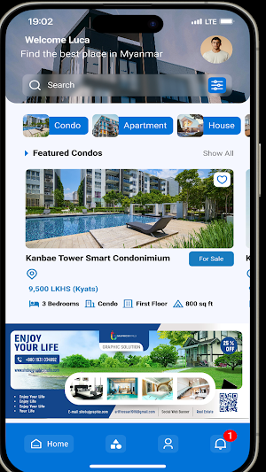 Zwe Htet RealEstate Screenshot 2
