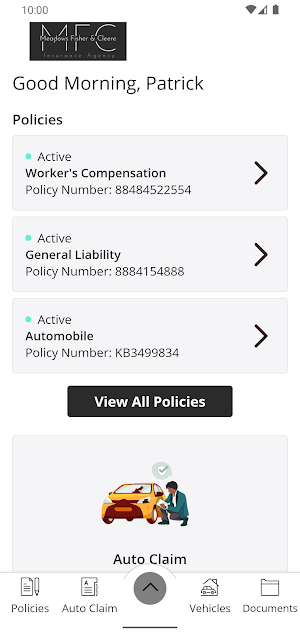 Meadows Fisher & Cleere Online Screenshot 1