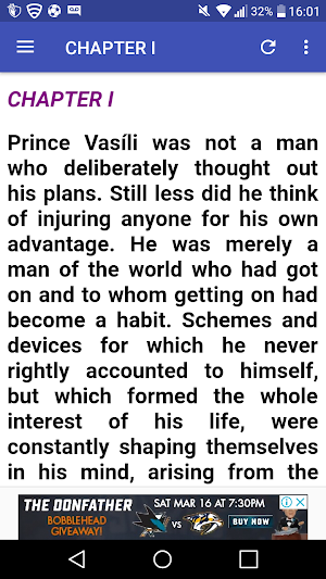 War and peace book 3 Screenshot 0