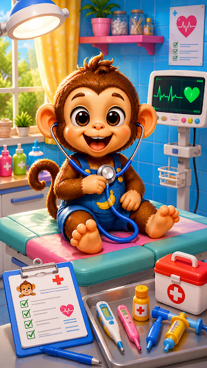 Cute Monkey Daycare Adventure Screenshot 2