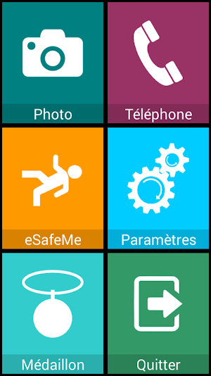 eSafeMe LAUNCHER Screenshot 0
