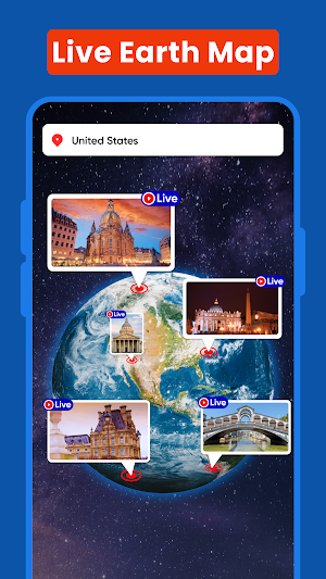 Live Earth Map :Gps Navigation Screenshot 0
