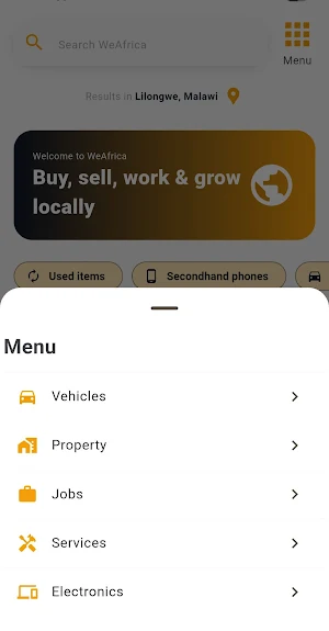 WeAfrica Marketplace Screenshot 0