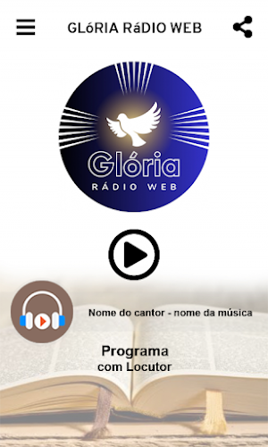Glória Rádio Web Screenshot 0