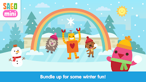 Sago Mini Winter City Screenshot 1