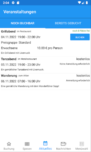 myAccomodation Gäste App Screenshot 3