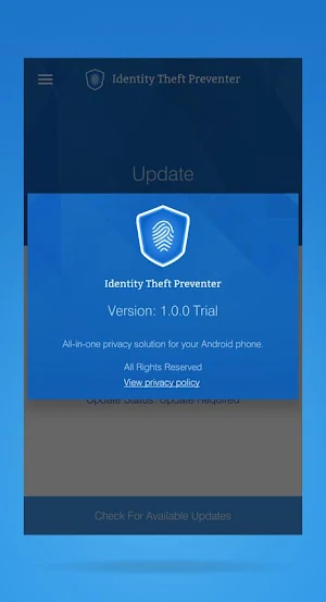 Identity Theft Preventer Screenshot 2