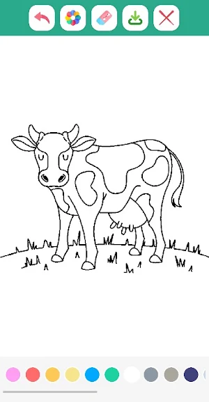 Farm Animals Coloring Book Screenshot 3