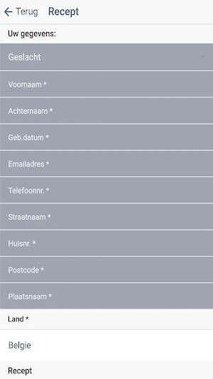 GrensApotheek Screenshot 2