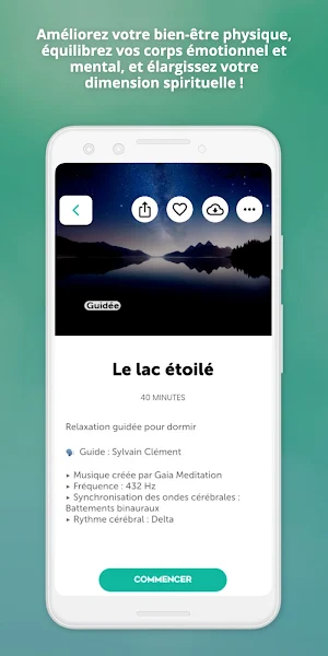 Gaia Meditation: Well-being Screenshot 2