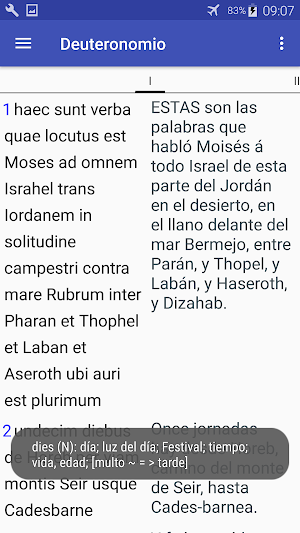 La Vulgata Paralela Latina / Español  - VP Screenshot 1