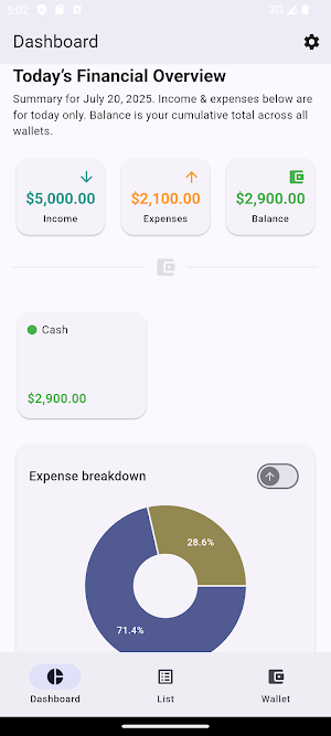 Invoice Tracker & Wallet Screenshot 0