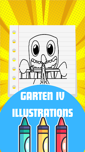 Garten of Banban Coloring 4 Screenshot 0