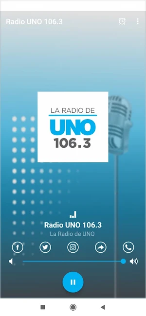 Radio  UNO 106.3 Screenshot 2