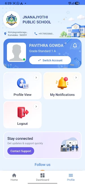 Vidhatha Student App Screenshot 3