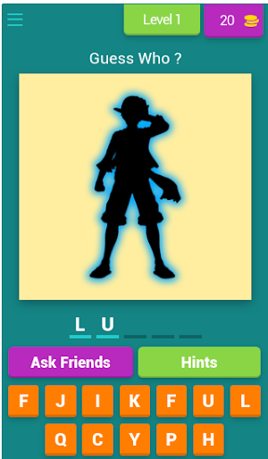 ANIME quiz guess the Character Screenshot 0