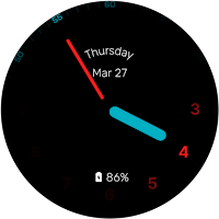 Hidden Time - watch face
