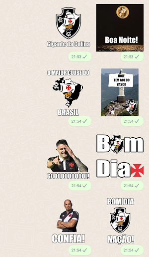 Fun Stickers Vasco Screenshot 2