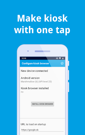 Kiosk Browser Installer Screenshot 2