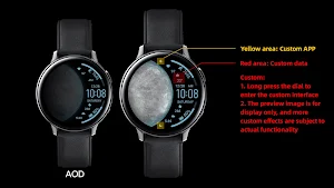 Water Colored Planet Wear OS Screenshot 0