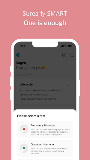 Surearly SMART - Hormone care Screenshot 2