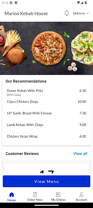 Marios Kebab House Screenshot 1