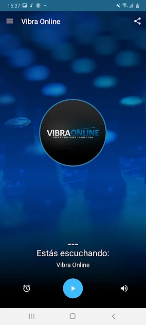 Radio Vibra Online Screenshot 1