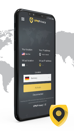 Privacy VPN Screenshot 1