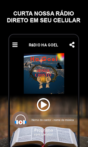 Rádio Ha Goel Screenshot 0